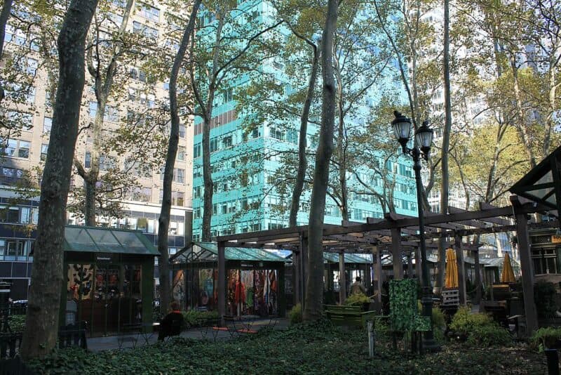 Bryant Park Area - New York City. Good idea if you're looking for things to do in NYC today.
